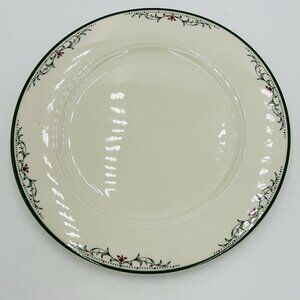 Vintage Homer Laughlin Seville 12" Chop Plate Floral Rim USA